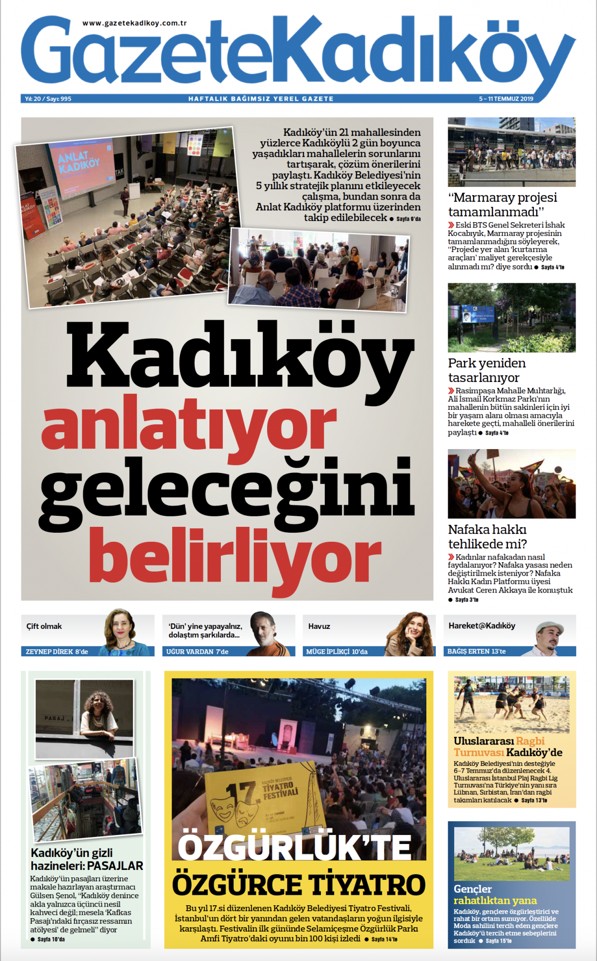 Gazete Kadıköy - 955. Sayı